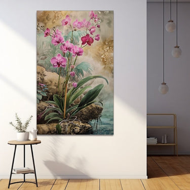 Pink Orchid Canvas